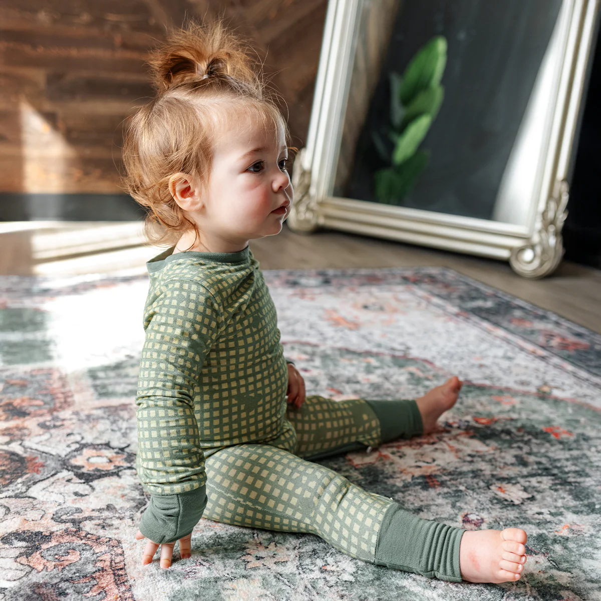 Desert Night Camo Infant Zippie Pajamas - Image 5