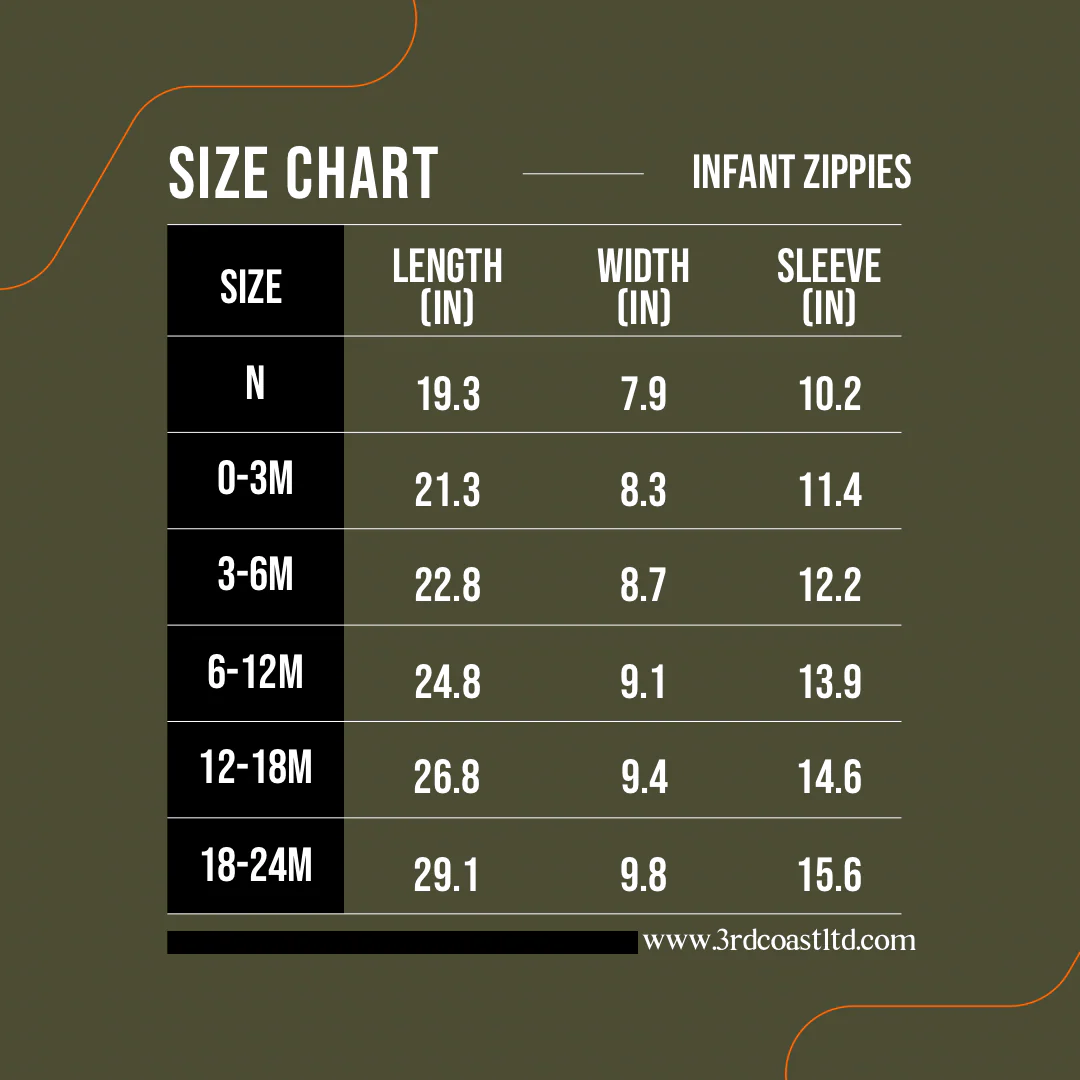 Desert Night Camo Infant Zippie Pajamas - Image 6