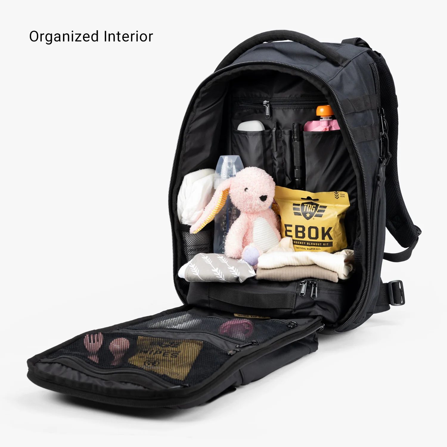Everyday Diaper Bag Backpack + Baby Carrier Bundle - Image 10