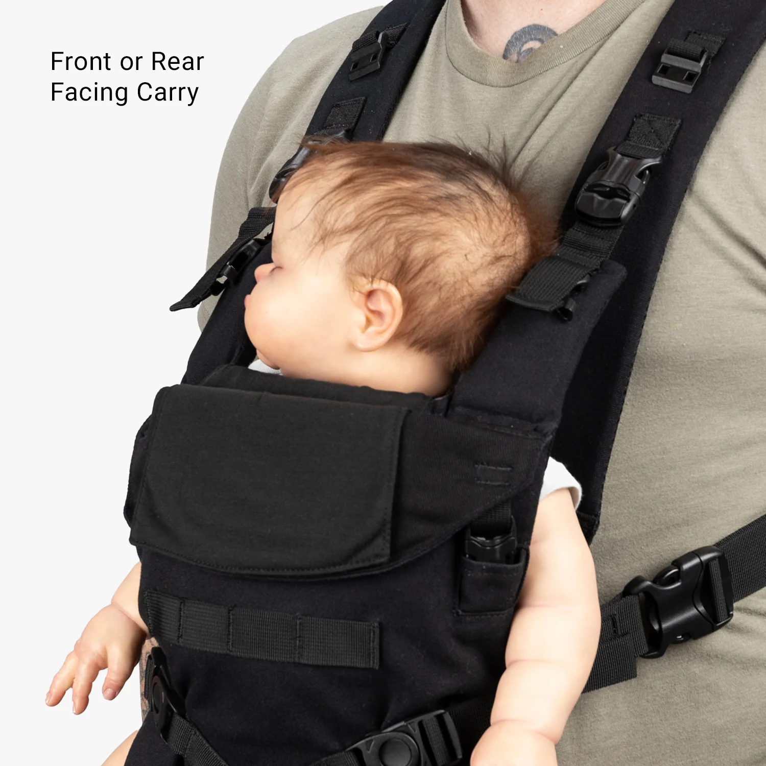 Everyday Diaper Bag Backpack + Baby Carrier Bundle - Image 18