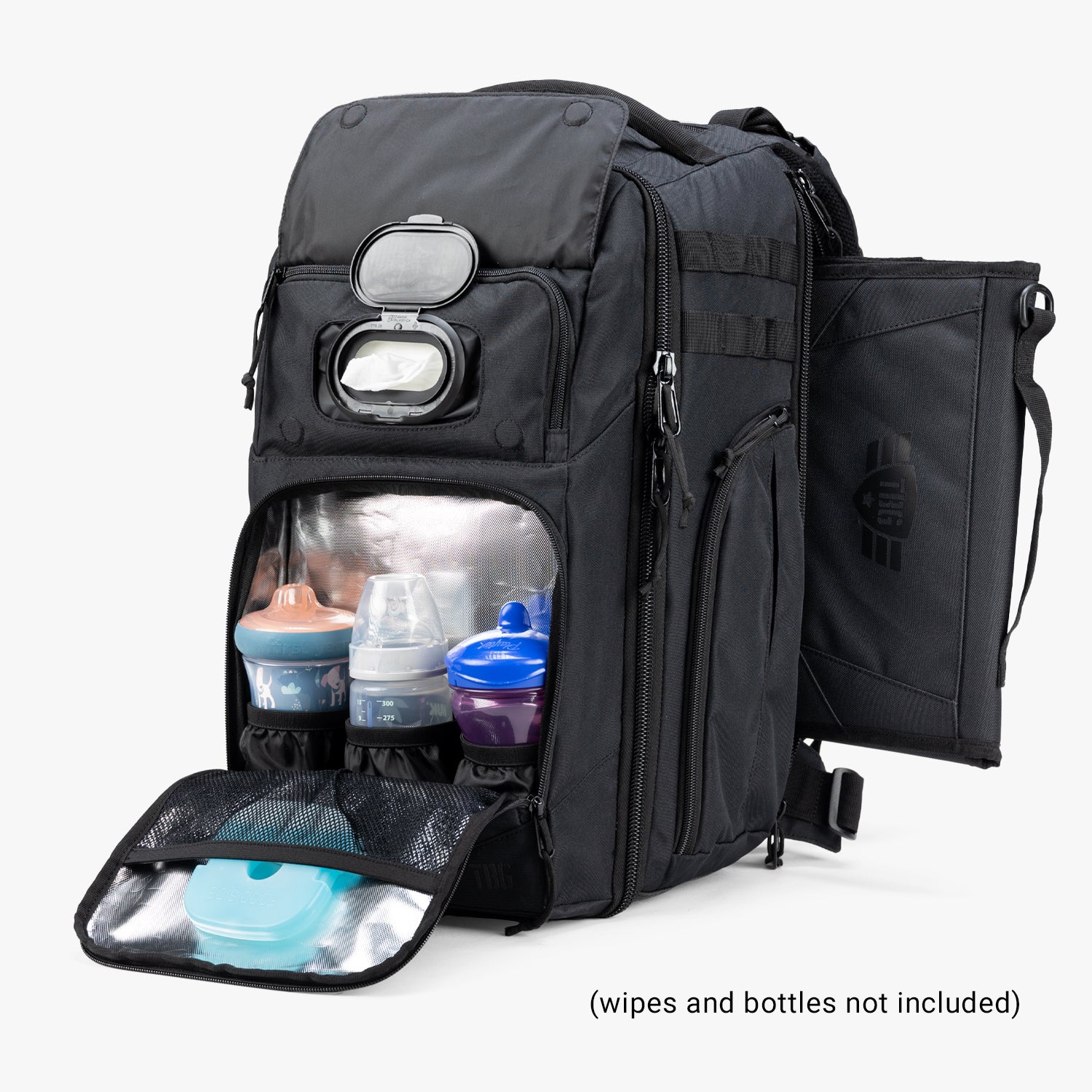 Everyday Diaper Bag Backpack + Baby Carrier Bundle - Image 2
