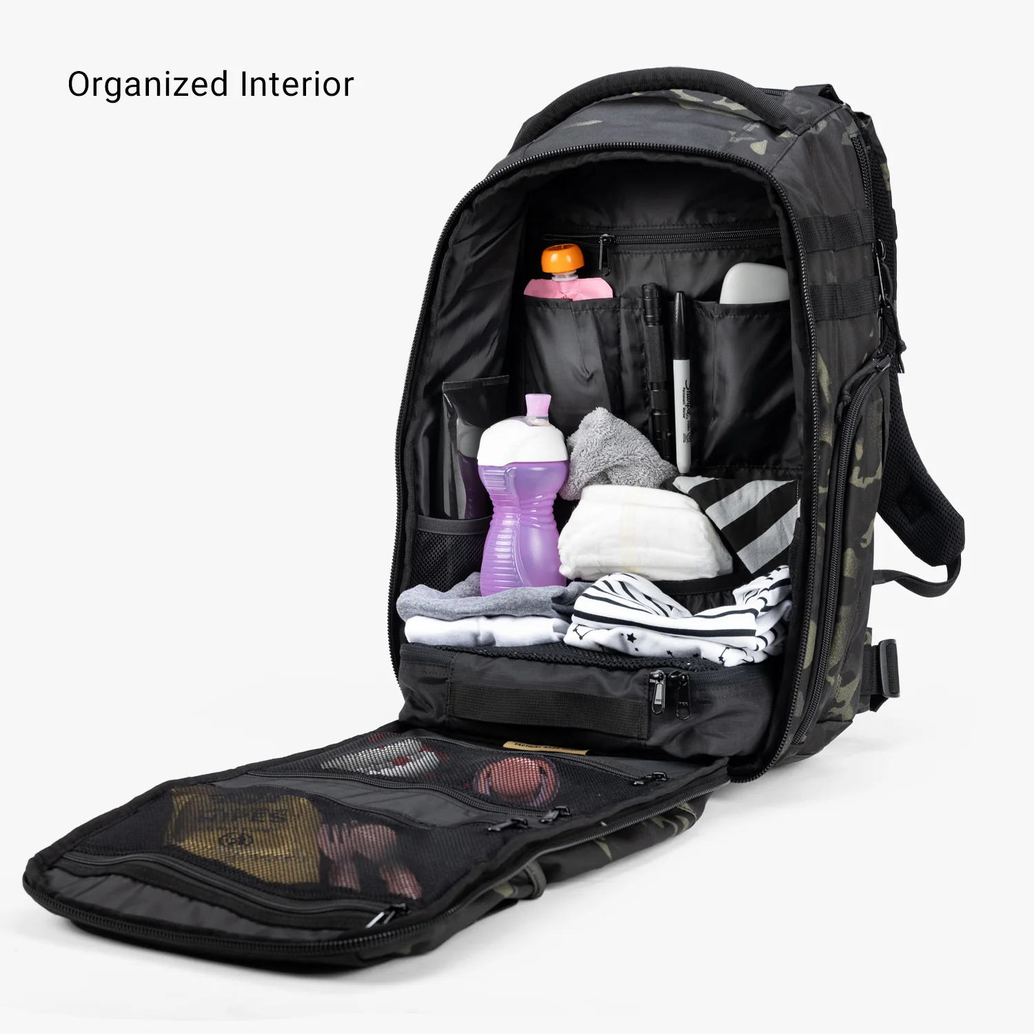 Everyday Diaper Bag Backpack + Baby Carrier Bundle - Image 36