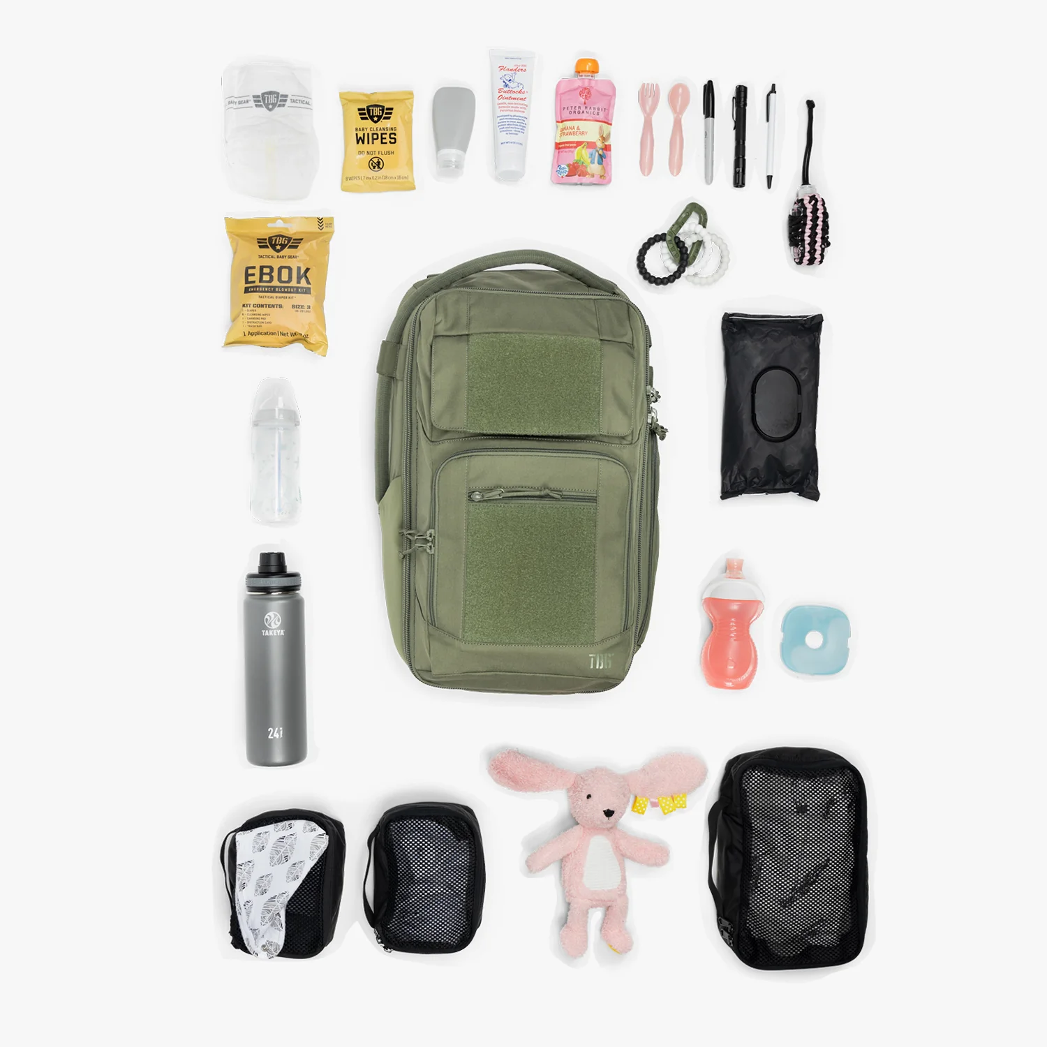 Everyday Diaper Bag Backpack + Baby Carrier Bundle - Image 89