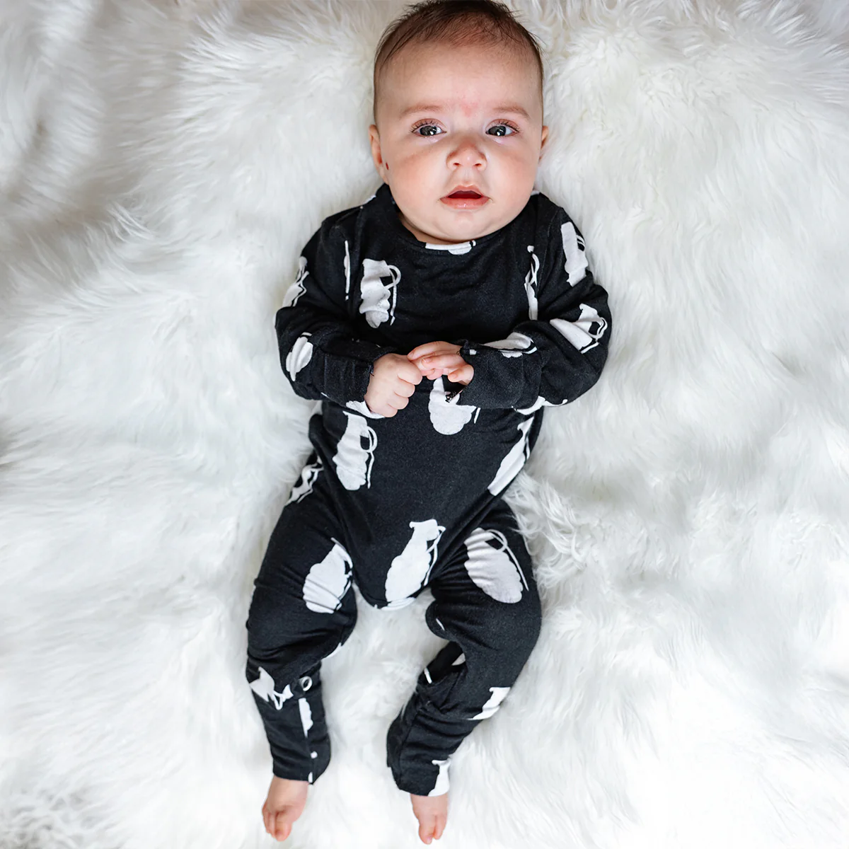 Frag Out Infant Zippie Pajamas - Image 3
